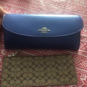 Authentic coach wallet
